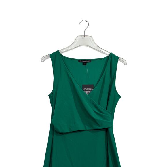 Boston Proper Mini Dress in Green Size XS - Picture 2 of 5